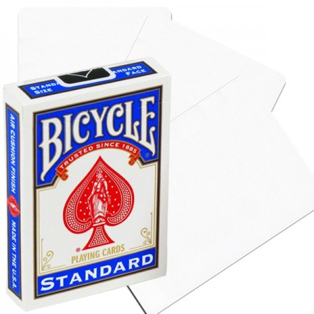 Bicycle Blank Face Back kortos
